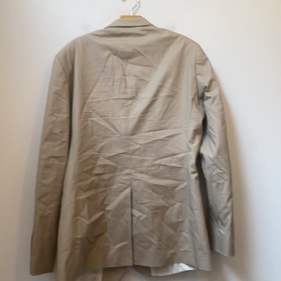 MENS NETWORK SOLID CREAM BLAZER SIZE 54 - Picture 2 of 4